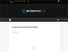 Tablet Screenshot of informatruc.com